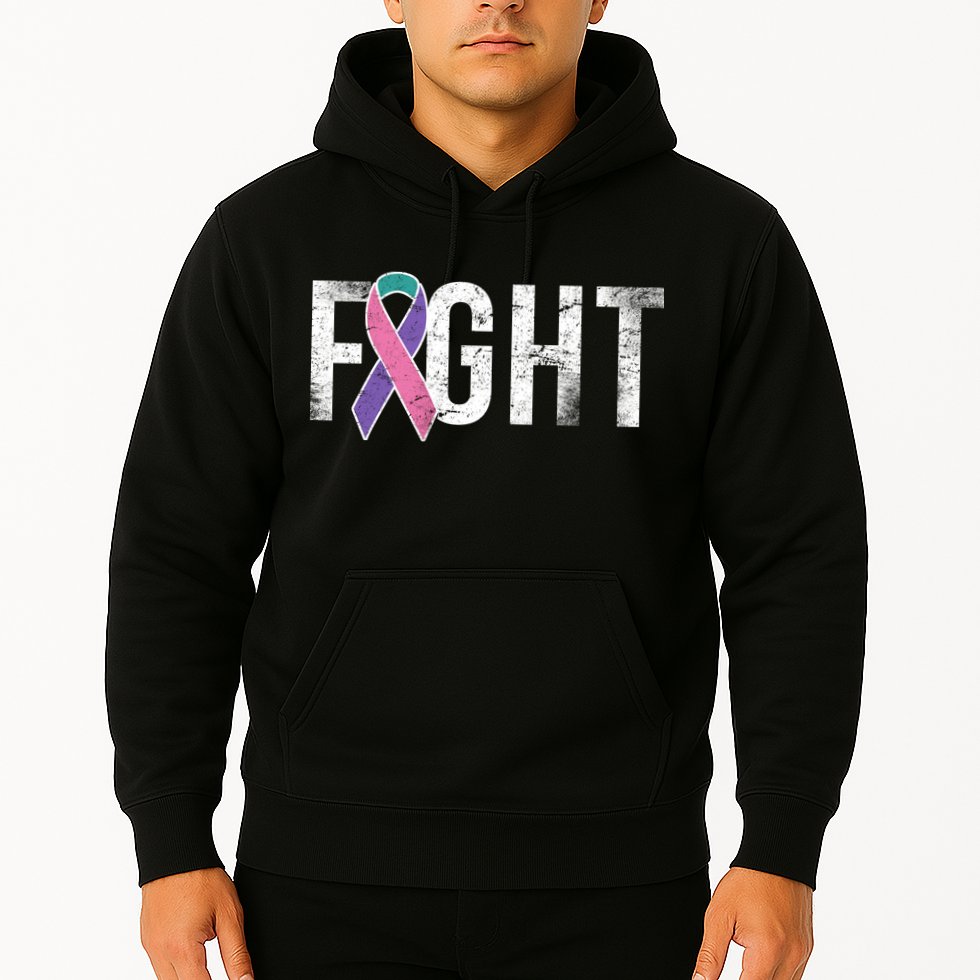 Fight Thyroid Cancer Hoodie
