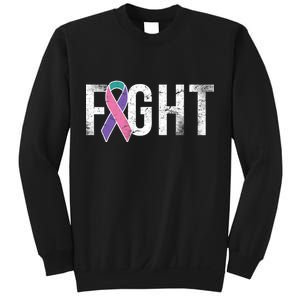 Fight Thyroid Cancer Sweatshirt