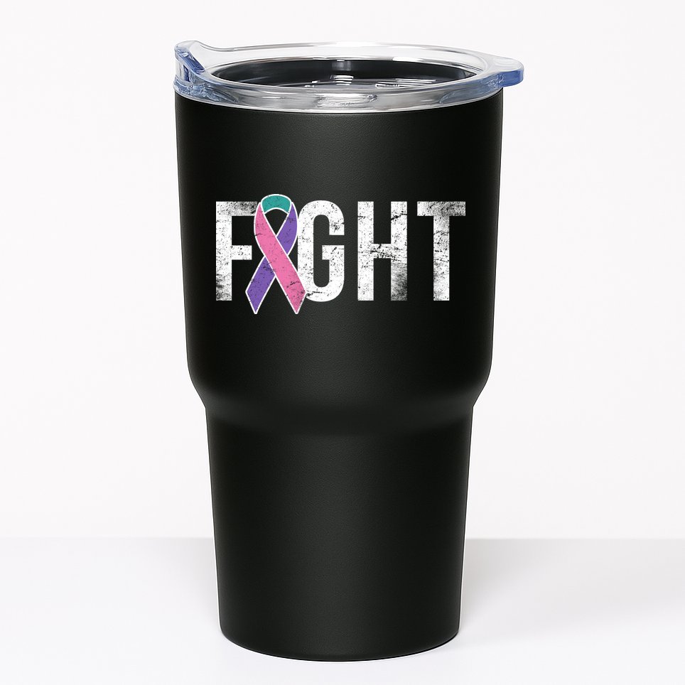 Fight Thyroid Cancer Tumbler