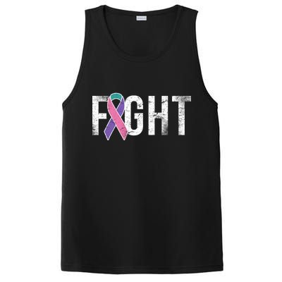 Fight Thyroid Cancer PosiCharge Competitor Tank