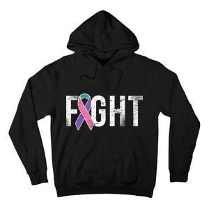 Fight Thyroid Cancer Tall Hoodie