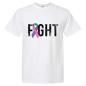 Fight Thyroid Cancer Garment-Dyed Heavyweight T-Shirt