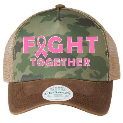 Fight Together Breast Cancer Legacy Tie Dye Trucker Hat