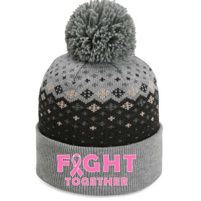 Fight Together Breast Cancer The Baniff Cuffed Pom Beanie