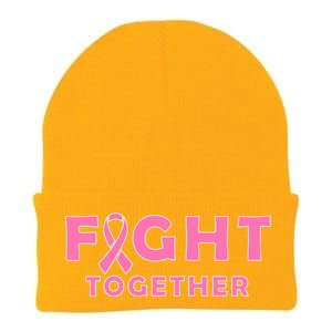 Fight Together Breast Cancer Knit Cap Winter Beanie