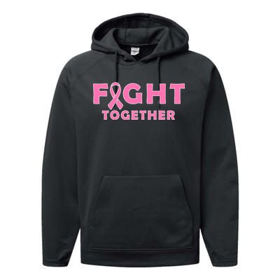 Fight Together Breast Cancer Performance Fleece Hoodie