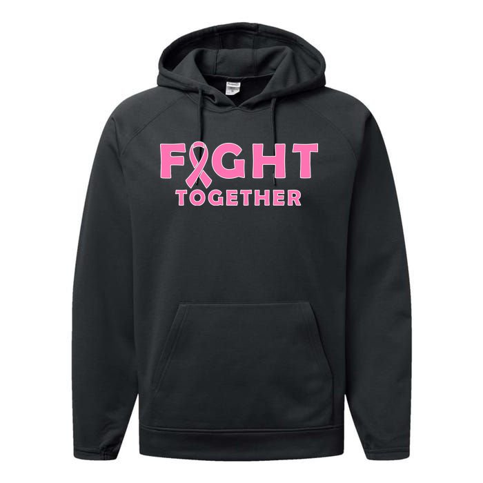 Fight Together Breast Cancer Performance Fleece Hoodie