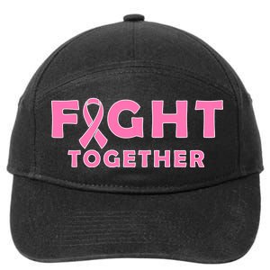 Fight Together Breast Cancer 7-Panel Snapback Hat