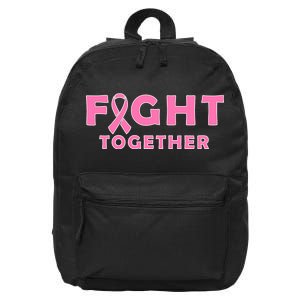 Fight Together Breast Cancer 16 in Basic Backpack