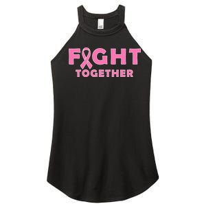 Fight Together Breast Cancer Women's Perfect Tri Rocker Tank