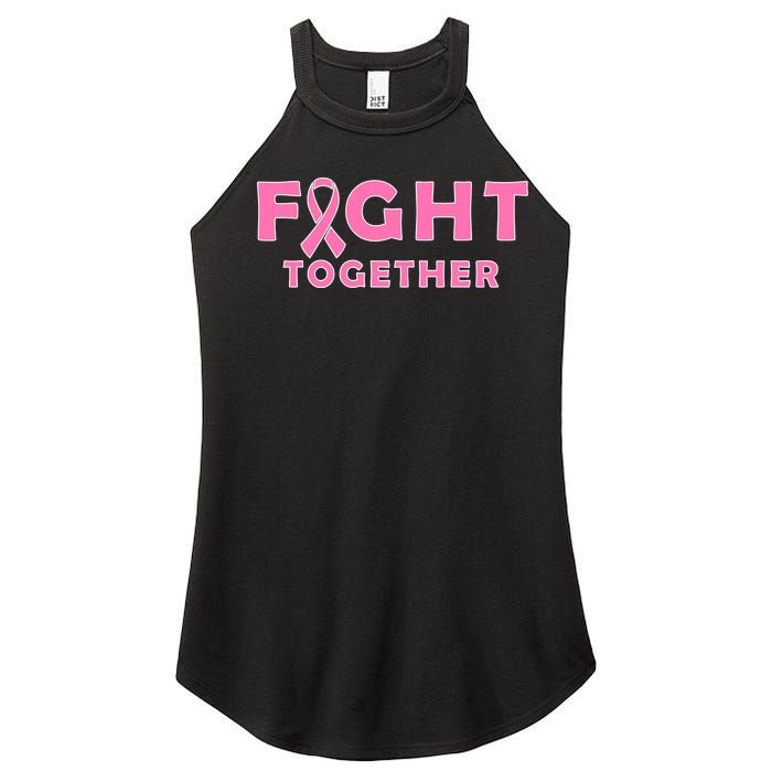 Fight Together Breast Cancer Women's Perfect Tri Rocker Tank