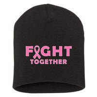 Fight Together Breast Cancer Short Acrylic Beanie