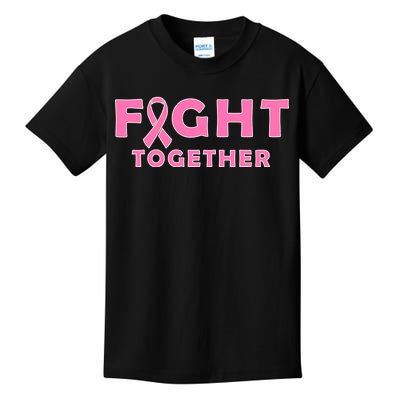 Fight Together Breast Cancer Kids T-Shirt