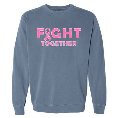 Fight Together Breast Cancer Garment-Dyed Sweatshirt