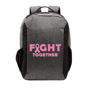 Fight Together Breast Cancer Vector Backpack