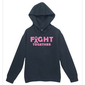 Fight Together Breast Cancer Urban Pullover Hoodie