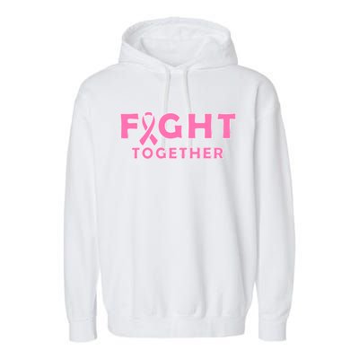 Fight Together Breast Cancer Garment-Dyed Fleece Hoodie