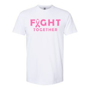 Fight Together Breast Cancer Softstyle CVC T-Shirt