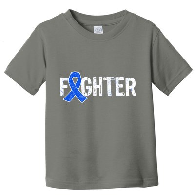 Fighter - Colon Cancer Awareness Toddler T-Shirt