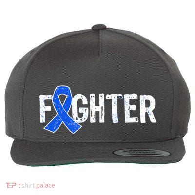 Fighter - Colon Cancer Awareness Wool Snapback Cap
