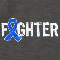 Fighter - Colon Cancer Awareness Vector Backpack