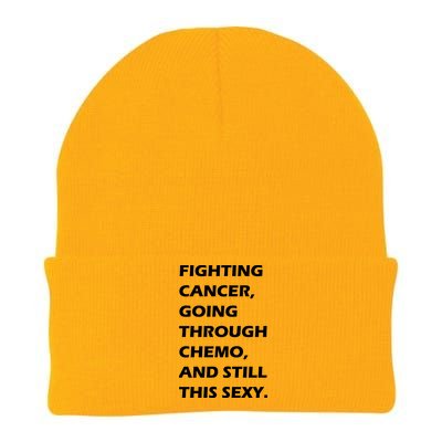 Fighting Cancer Going Through Chemo Still Sexy Knit Cap Winter Beanie