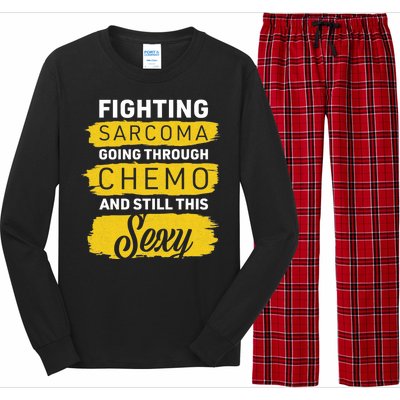 Fighting Sarcoma And Still Sexy Long Sleeve Pajama Set