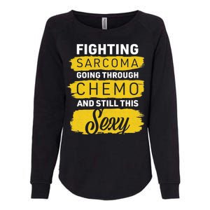 Fighting Sarcoma And Still Sexy Womens California Wash Sweatshirt