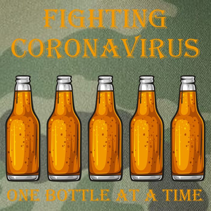 Fighting Virus One Bottle At A Time Legacy Tie Dye Trucker Hat
