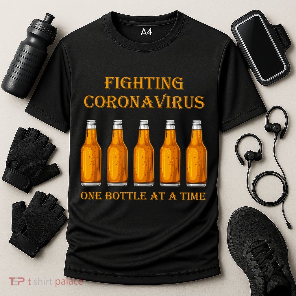 Fighting Virus One Bottle At A Time Performance Shirt