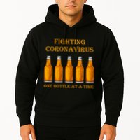 Fighting Virus One Bottle At A Time Hoodie