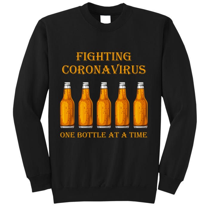 Fighting Virus One Bottle At A Time Sweatshirt