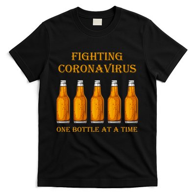 Fighting Virus One Bottle At A Time T-Shirt