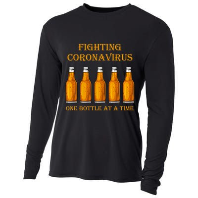 Fighting Virus One Bottle At A Time Cooling Performance Long Sleeve Crew