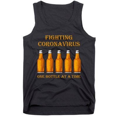 Fighting Virus One Bottle At A Time Tank Top
