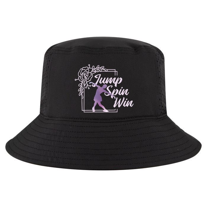 Figure Skating Jump Spin Win Cool Comfort Performance Bucket Hat