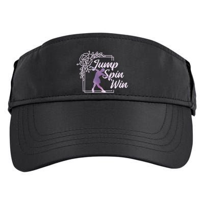 Figure Skating Jump Spin Win Adult Drive Performance Visor