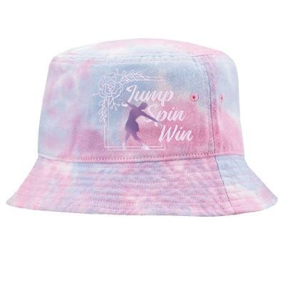 Figure Skating Jump Spin Win Tie-Dyed Bucket Hat