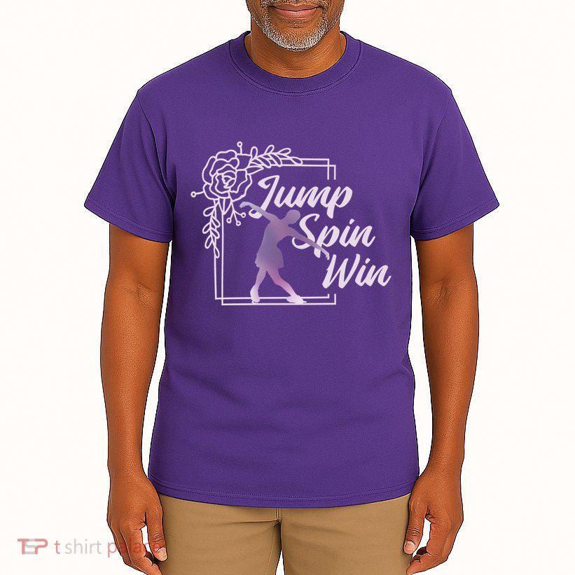 Figure Skating Jump Spin Win Tall T-Shirt