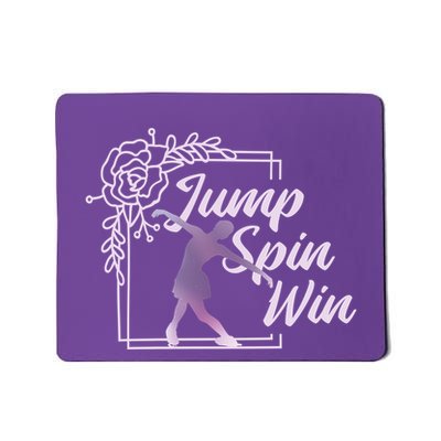 Figure Skating Jump Spin Win Mousepad