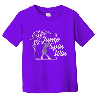 Figure Skating Jump Spin Win Toddler T-Shirt
