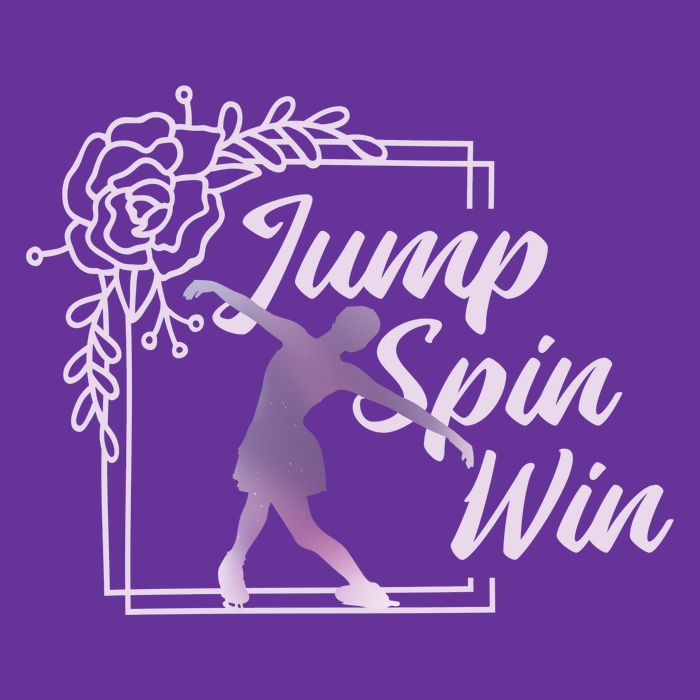 Figure Skating Jump Spin Win Visor