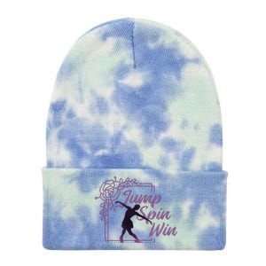 Figure Skating Jump Spin Win Tie Dye 12in Knit Beanie