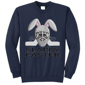 Fun Ice Hockey Easter Bunny Slappy Easter T For Sweatshirt