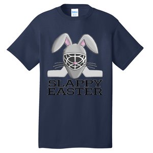 Fun Ice Hockey Easter Bunny Slappy Easter T For Tall T-Shirt