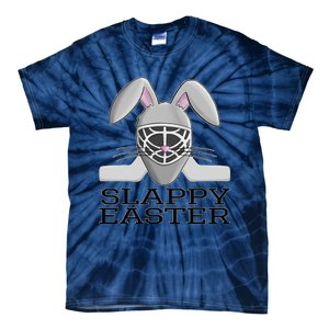 Fun Ice Hockey Easter Bunny Slappy Easter T For Tie-Dye T-Shirt