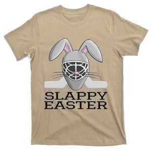 Fun Ice Hockey Easter Bunny Slappy Easter T For T-Shirt