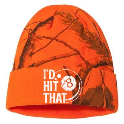 Funny Id Hit That 8 Eight Ball Billiards Pool Player Best Gift For Fan Kati Licensed 12" Camo Beanie