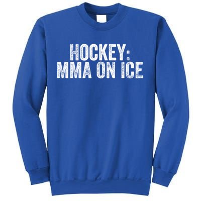 Funny Ice Hockey Player Mma Saying Fighting Penalty Box Gift Sweatshirt