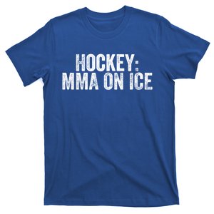 Funny Ice Hockey Player Mma Saying Fighting Penalty Box Gift T-Shirt